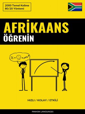 cover image of Afrikaans Öğrenin--Hızlı / Kolay / Etkili